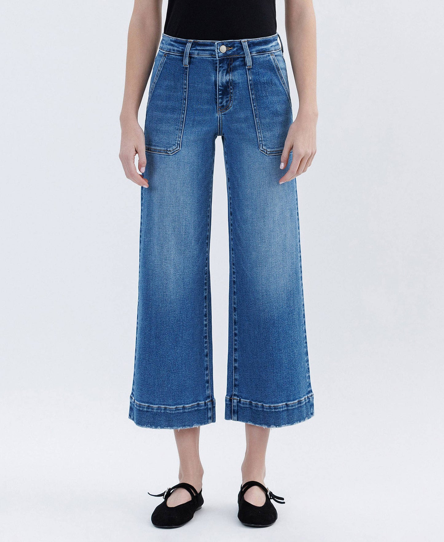 Vervet High Rise Crop Jeans