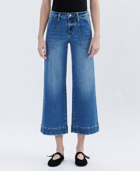 Vervet High Rise Crop Jeans