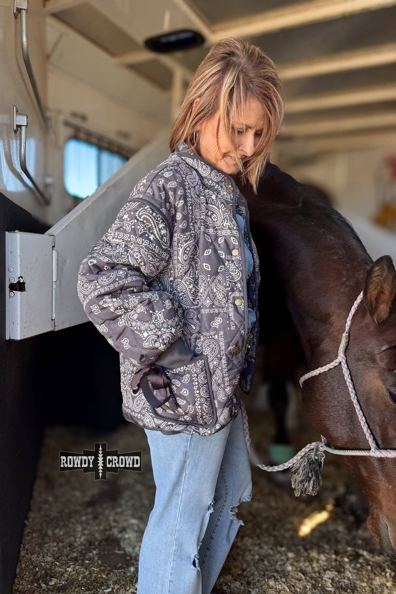 Paisley Anne Quilted Jacket