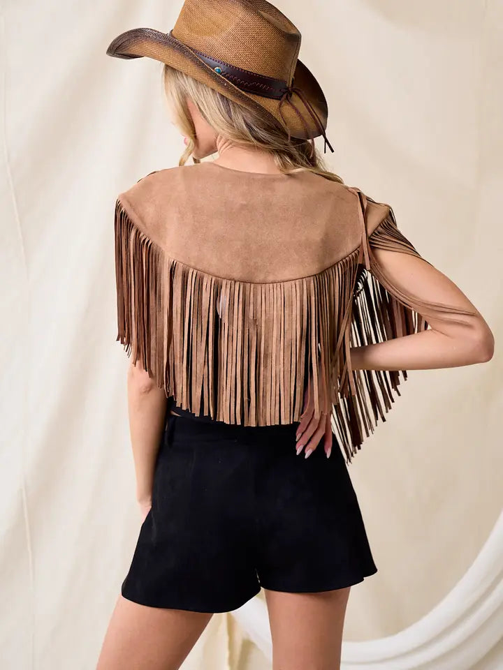 Tan Western Shrug