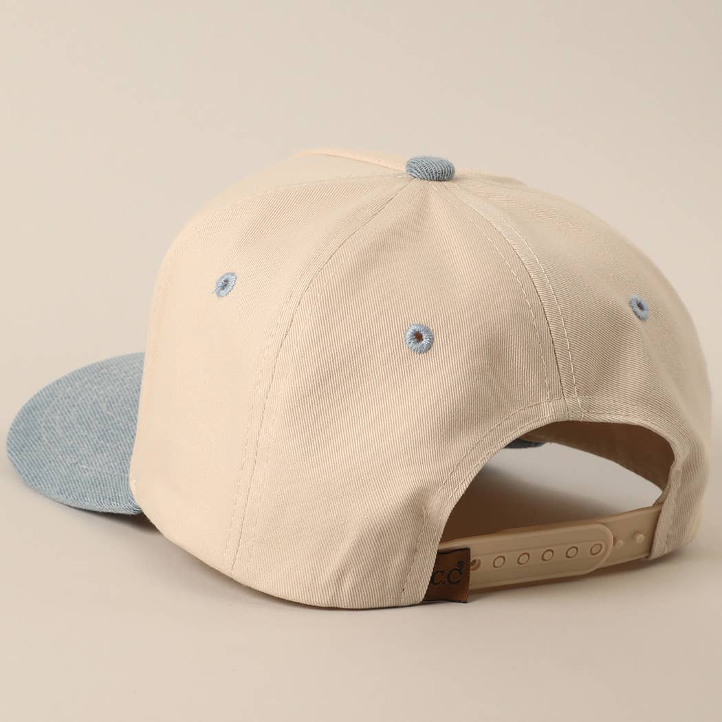 With God All Possible Embroidery Baseball Cap: SAGE / ONE SIZE