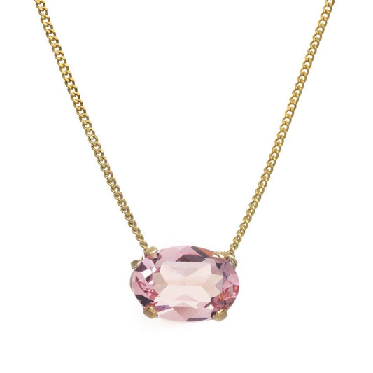 Iza Necklace: Pink