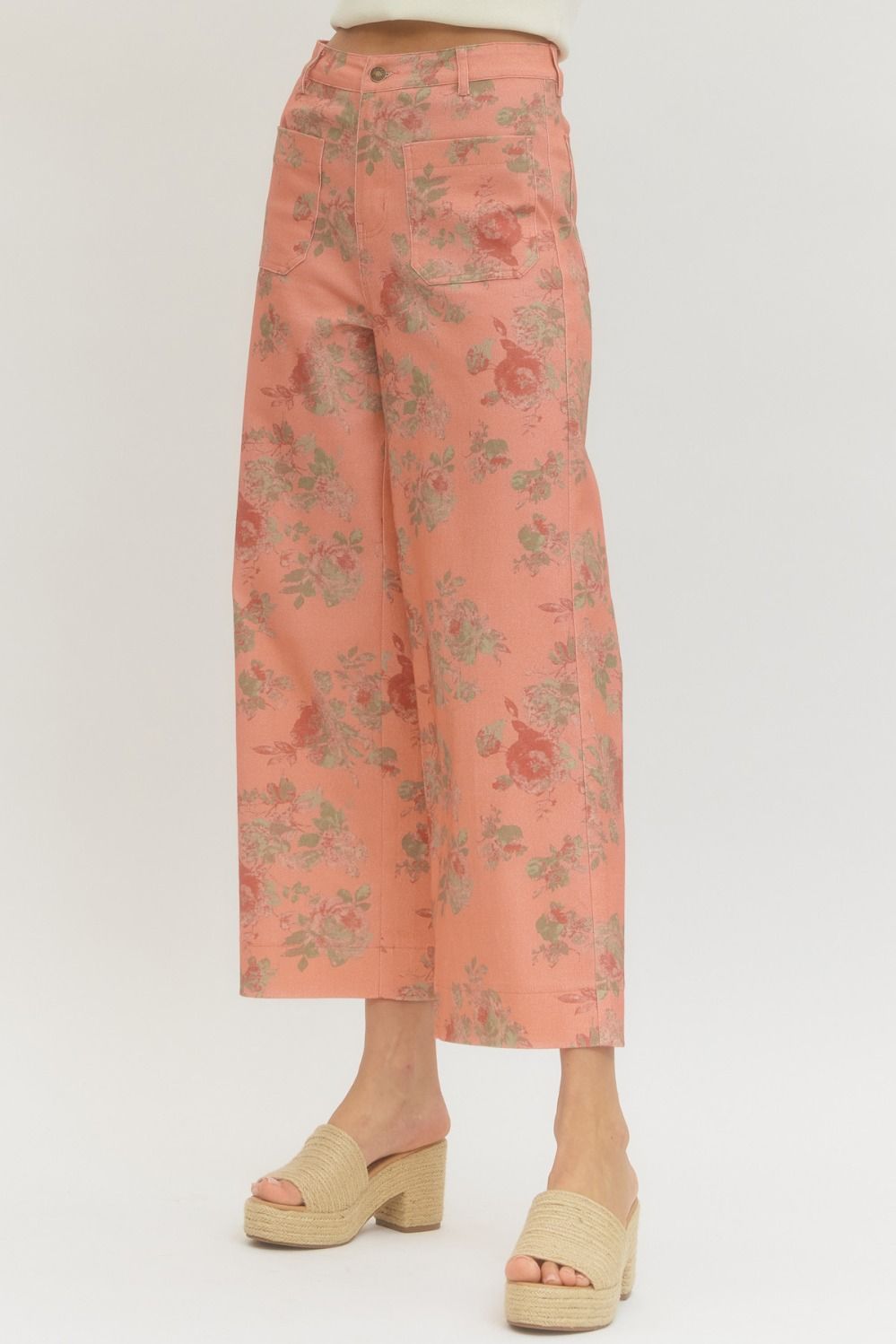 Spring Bloom Crop Pants