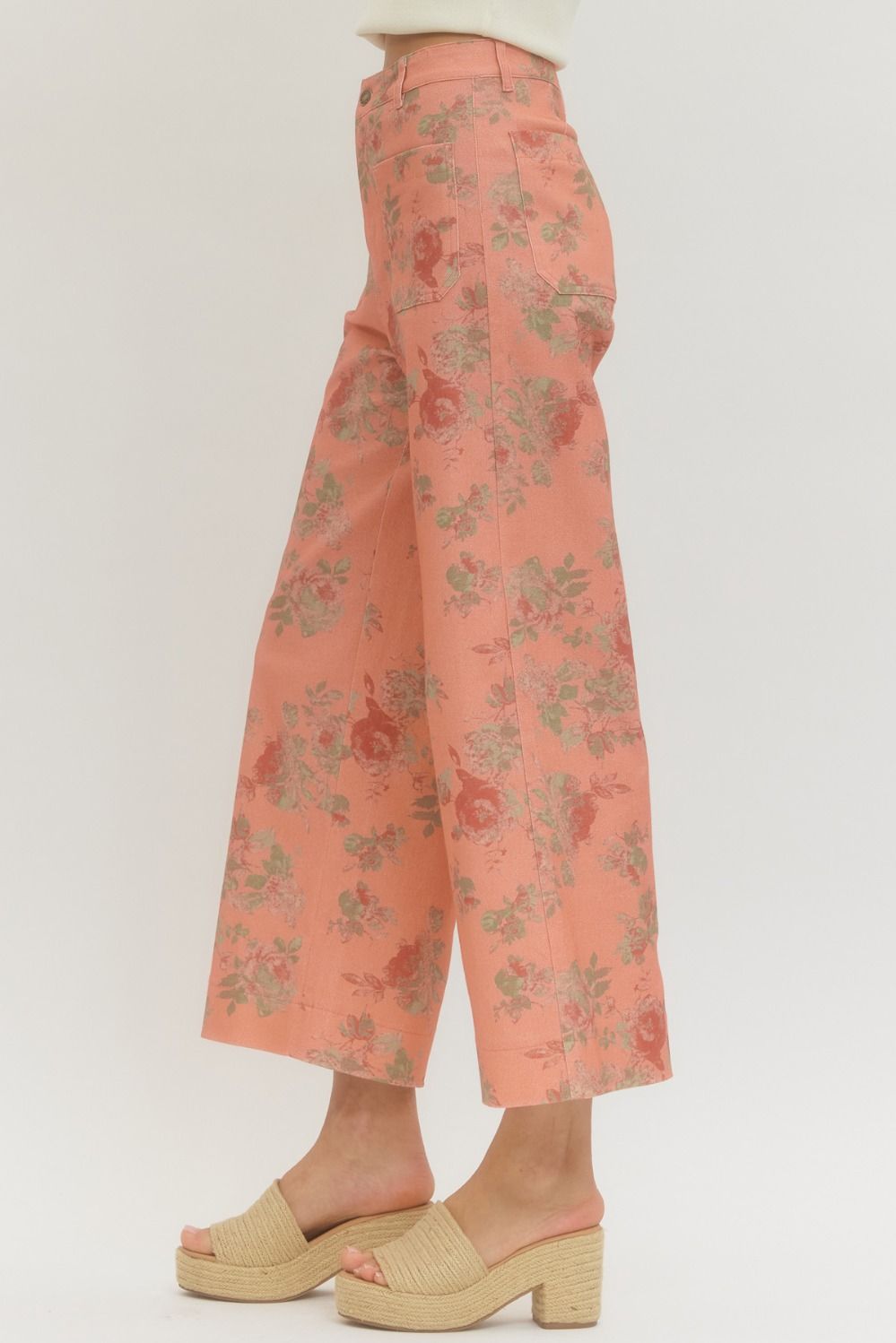Spring Bloom Crop Pants