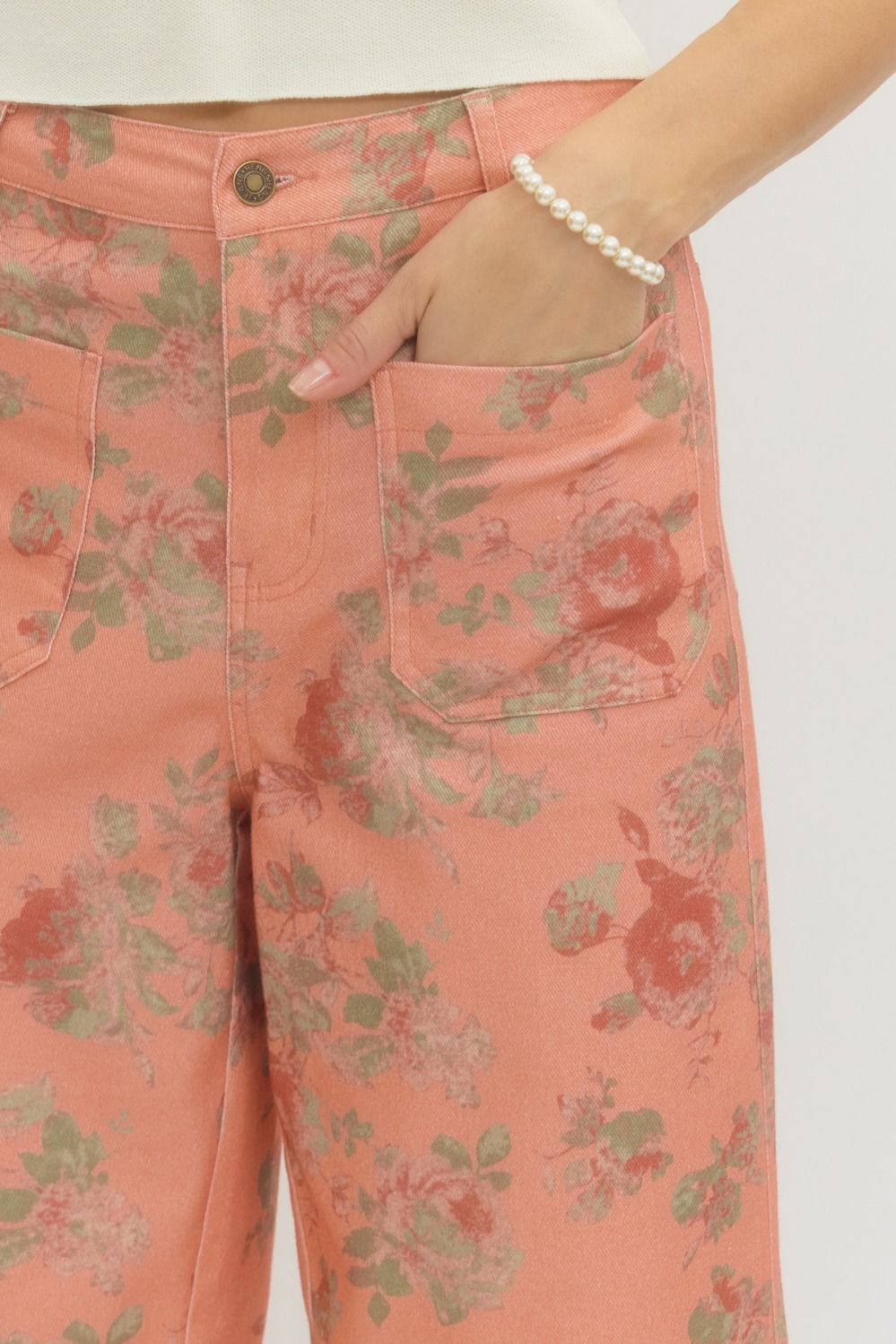 Spring Bloom Crop Pants