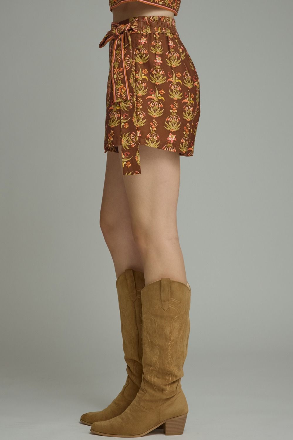 Golden Hour Floral Skort (part of a set)