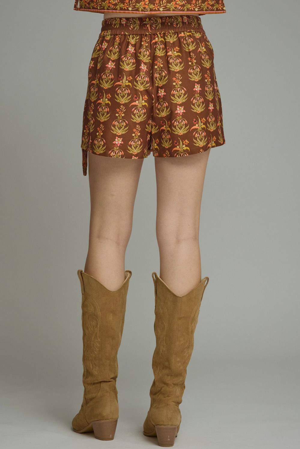 Golden Hour Floral Skort (part of a set)