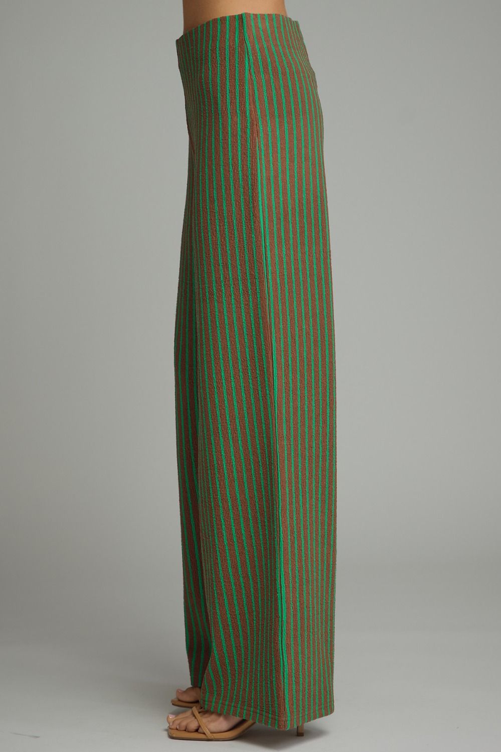 Brown and Green Stripe Pants (part of a set)