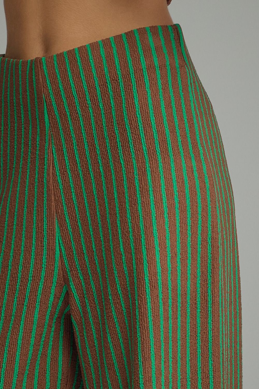 Brown and Green Stripe Pants (part of a set)