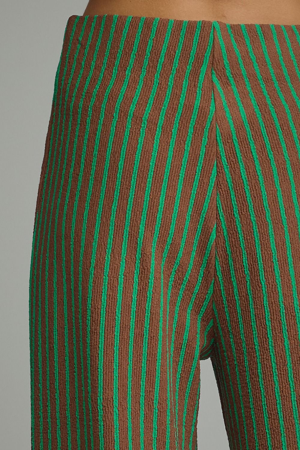 Brown and Green Stripe Pants (part of a set)