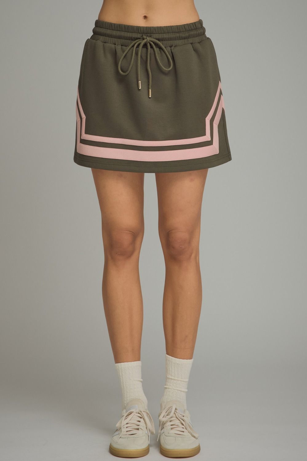 Hunter Green Mini Skirt (part of a set)