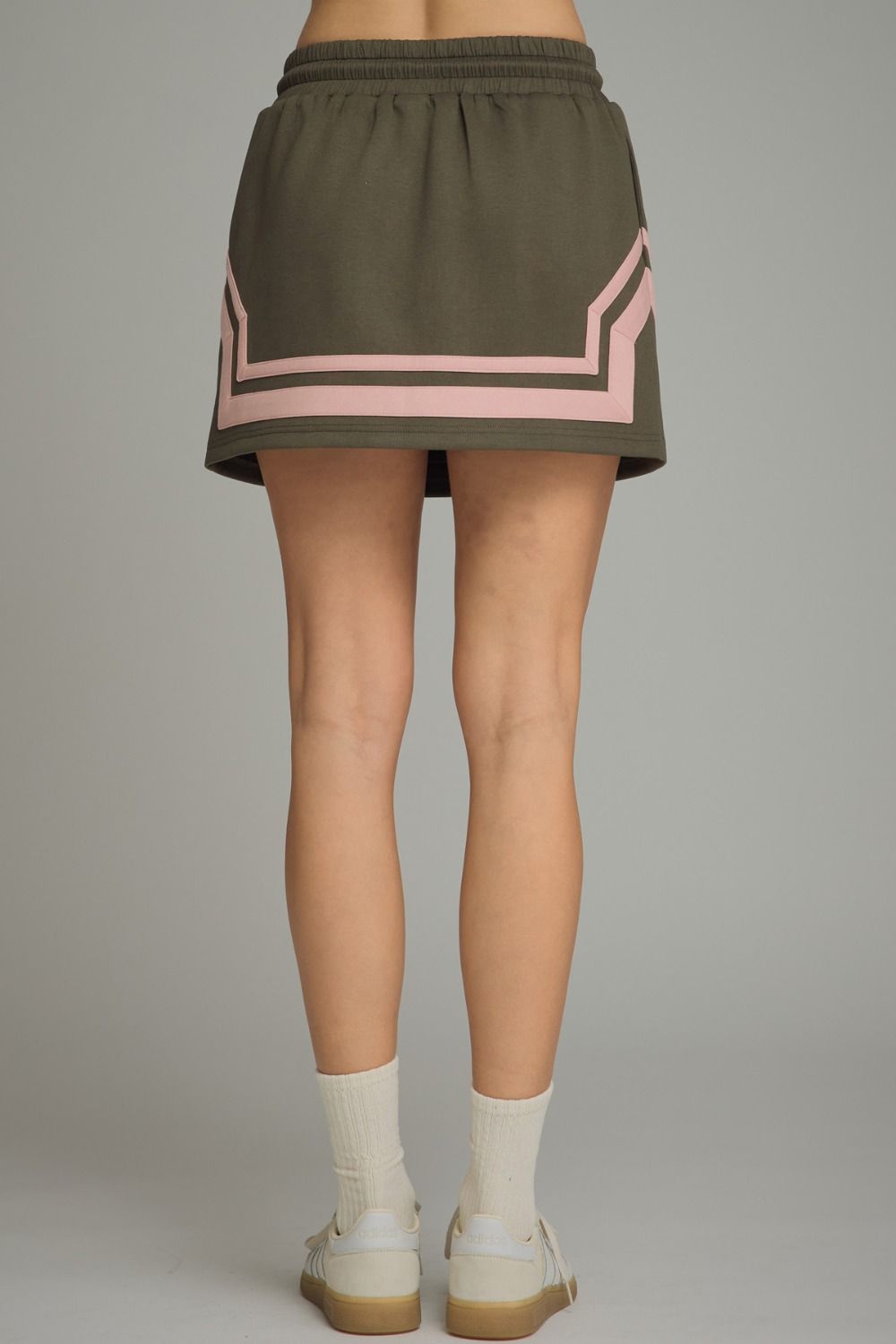 Hunter Green Mini Skirt (part of a set)