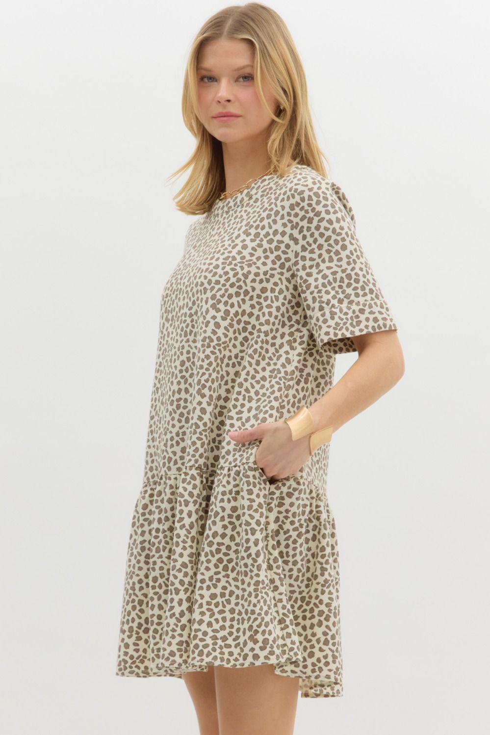 Back to Wild Leopard Mini Dress