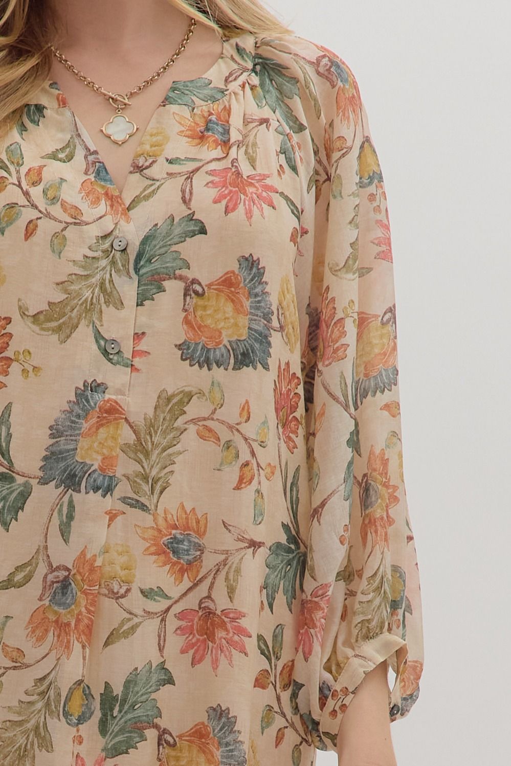 Fall Botanical Dress