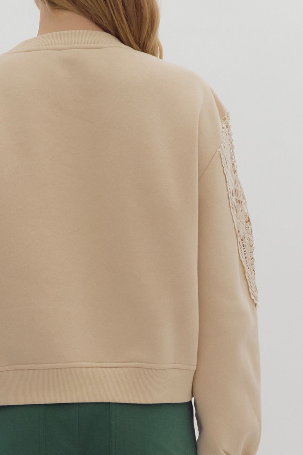 Blossom & Stitch Embroidered Sweatshirt