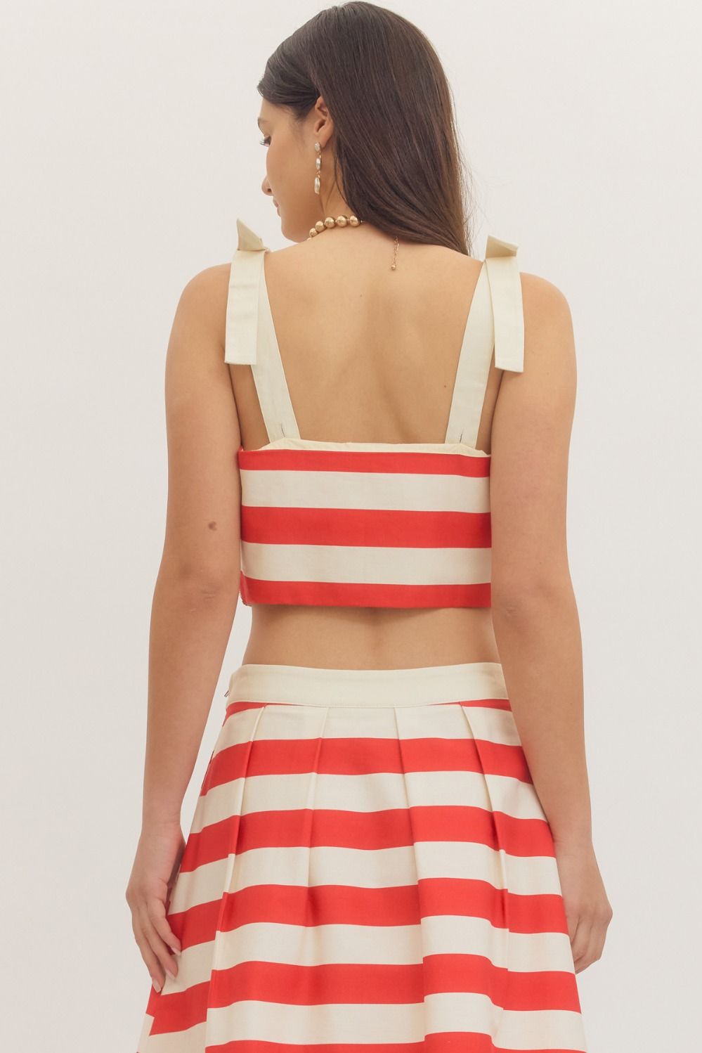 Red Striped Tank Top (part of a set)