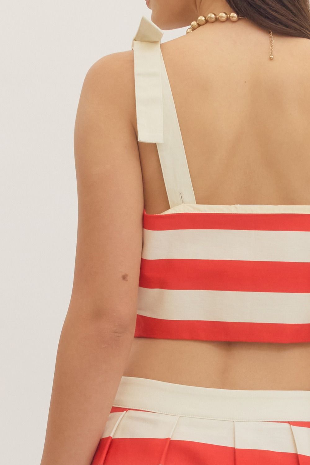 Red Striped Tank Top (part of a set)