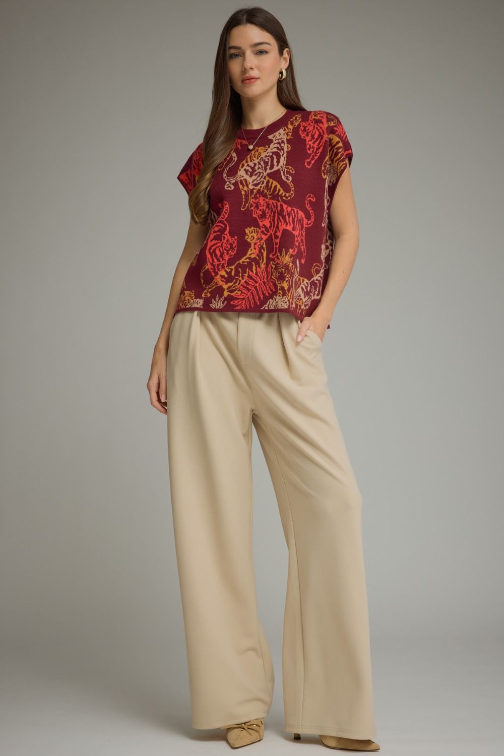 Tiger Lily Sweater Top