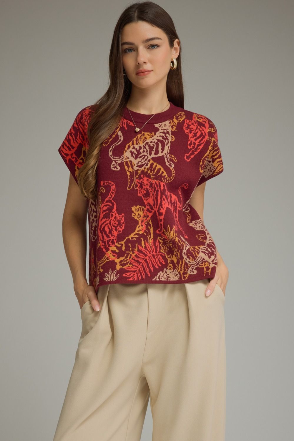 Tiger Lily Sweater Top