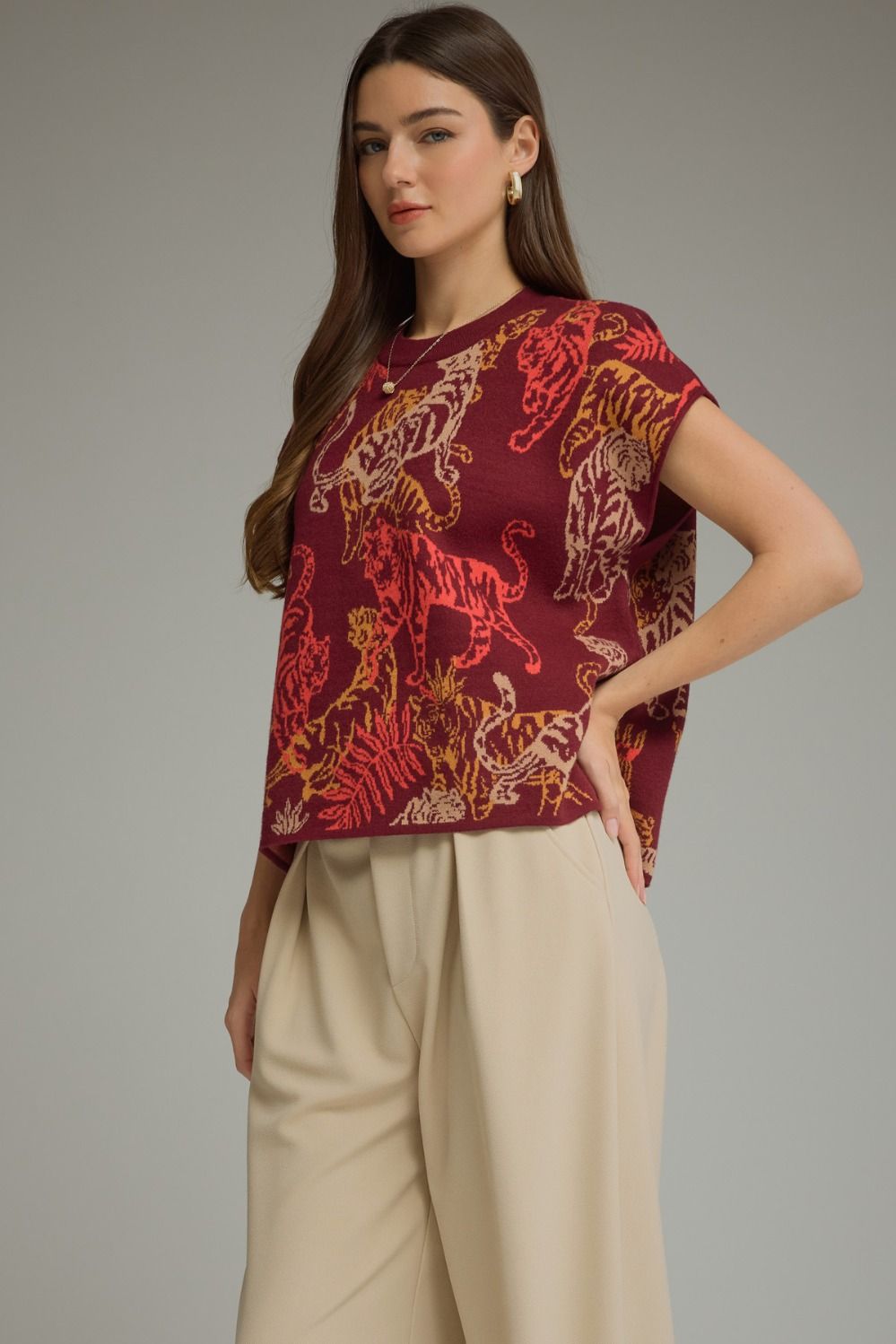 Tiger Lily Sweater Top