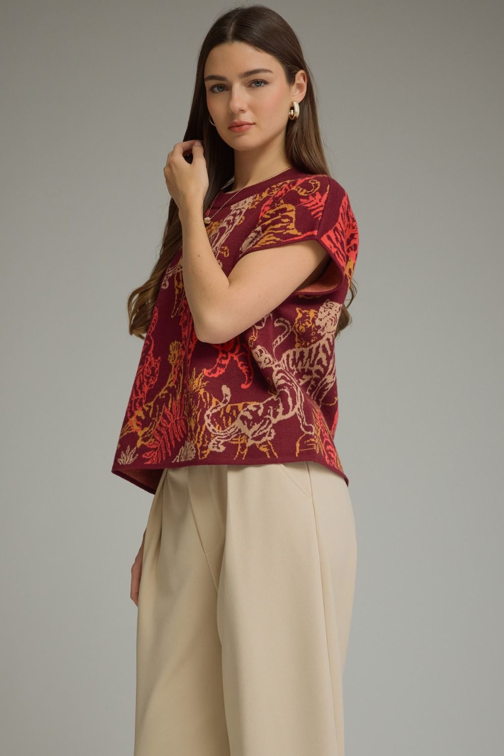 Tiger Lily Sweater Top