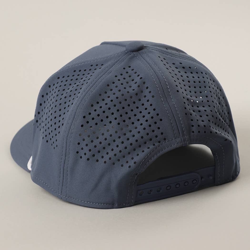THE DAD CLUB Embroidered Premium Materials Trucker Hat: BLACK / One Size