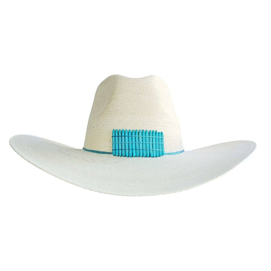 ASPEN Women's Western Straw Hat : Raw Straw / Medium