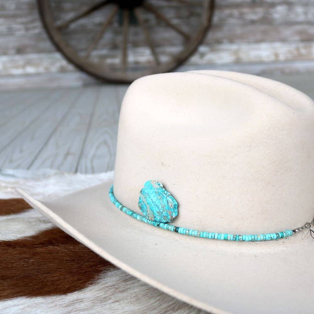 Blue Stone Hat Pin