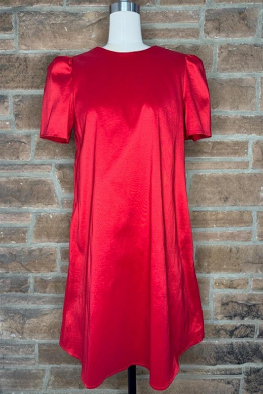 Haute Red Chappell Dress