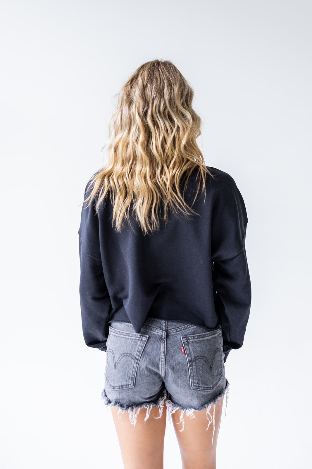 Hook Em Horns Cropped Chenille Top