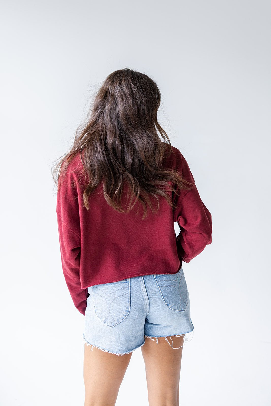 Gig Em Aggies Cropped Chenille Top