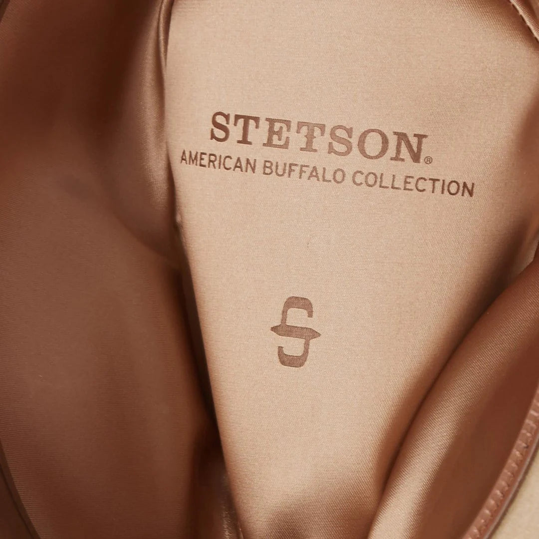 Stetson 4X Seneca Silver Sand Buffalo Collection Felt Cowboy Hat