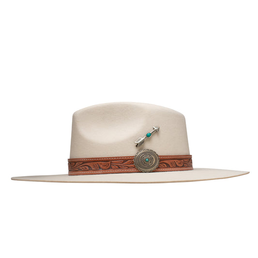 Charlie 1 Horse White Sands Ivory Wool Hat