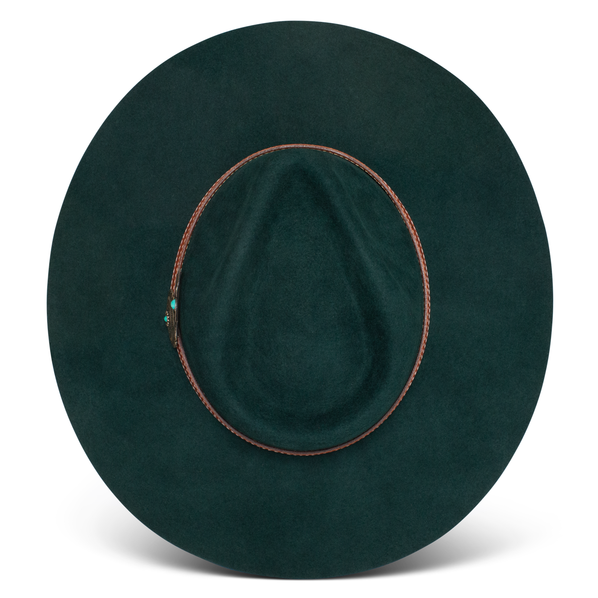 Charlie 1 Horse White Sands Green Wool Hat