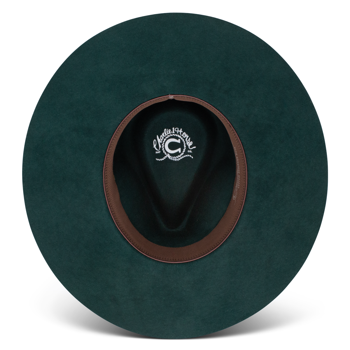 Charlie 1 Horse White Sands Green Wool Hat