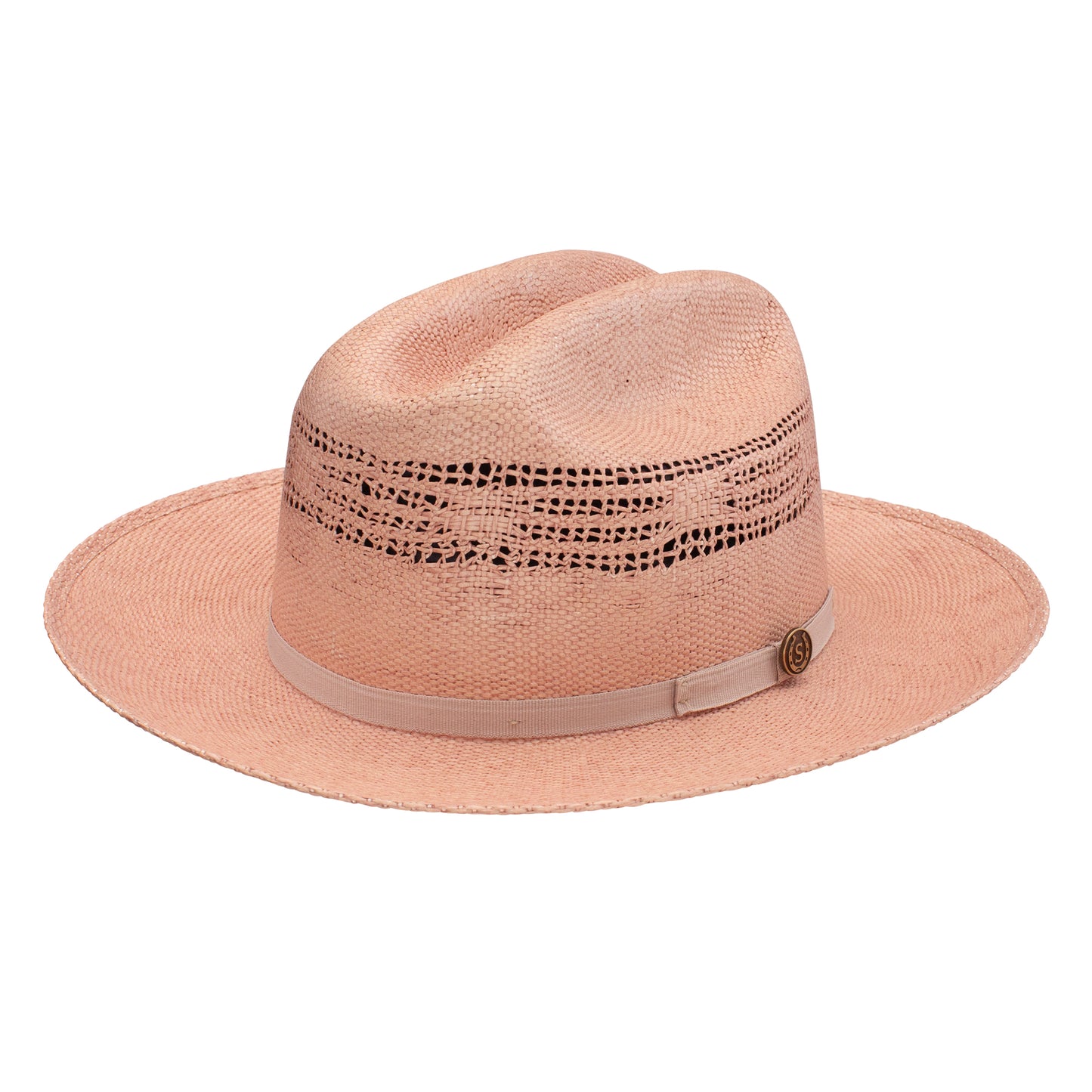 Stetson Apricot Redwood Straw Hat