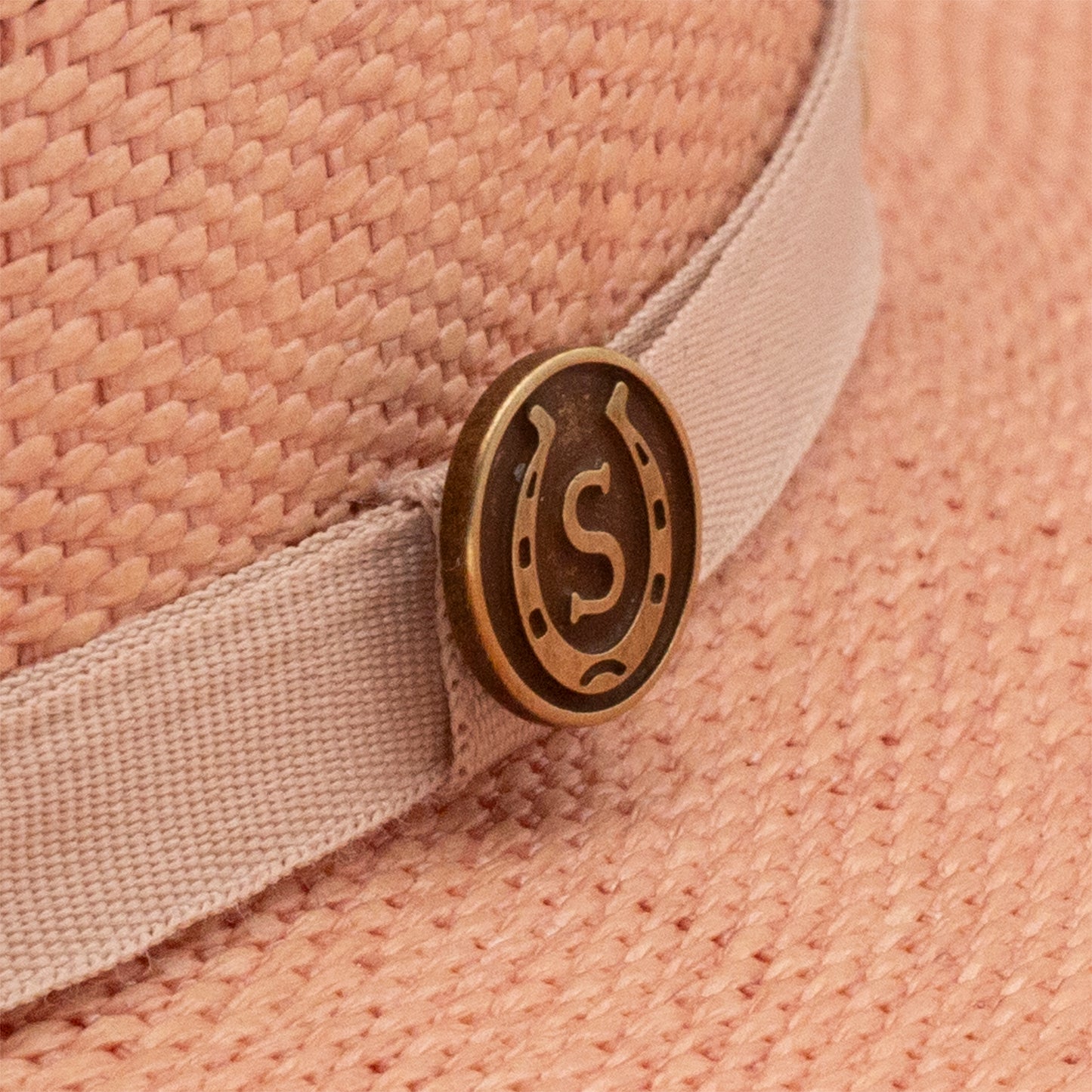 Stetson Apricot Redwood Straw Hat